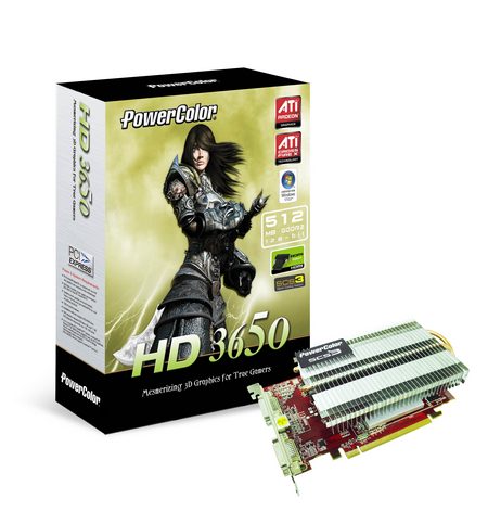 power color HD 3650 512MB DDR2 